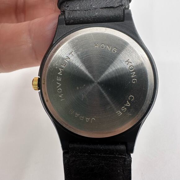 VTG Energizer Brand Battery Bunny Second Hand BlackResin Wrist Watch Promotional - Picture 2 of 7